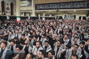 عزاداری هیئتهای دانشجویی به مناسبت اربعین حسینی در حسینیه امام خمینی (ره)