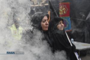 پیاده روی جاماندگان اربعین در تهران