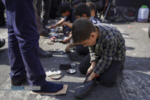 پیاده روی جاماندگان اربعین در تهران