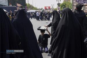 پیاده روی جاماندگان اربعین در تهران