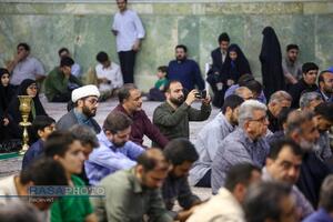 آیین غبارروبی حرم مطهر بانوی کرامت (س) با حضور اصحاب رسانه