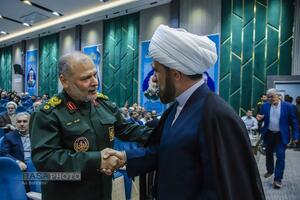 آئین تکریم و معارفه فرمانده سپاه استان قم