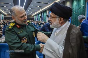 آئین تکریم و معارفه فرمانده سپاه استان قم