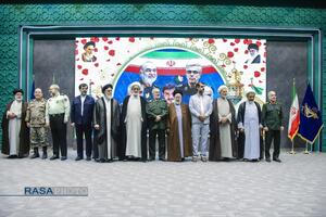 آئین تکریم و معارفه فرمانده سپاه استان قم