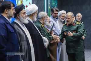 آئین تکریم و معارفه فرمانده سپاه استان قم