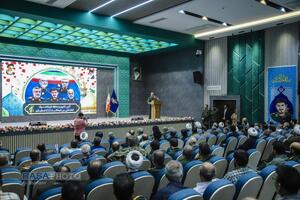 آئین تکریم و معارفه فرمانده سپاه استان قم