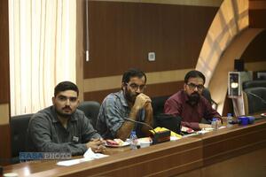 نشست خبری رونمایی از پوستر و فراخوان هفتمین همایش کتاب سال حکومت اسلامی