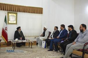 دیدار مدیرعامل و مسئولان خبرگزاری رسا با نماینده ولی فقیه در چهارمحال و بختیاری