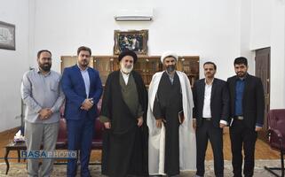 دیدار مدیرعامل و مسئولان خبرگزاری رسا با نماینده ولی فقیه در چهارمحال و بختیاری