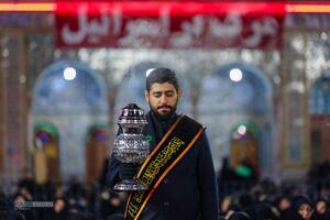 آیین شمعدان‌ در شام رحلت بانوی کرامت (س)