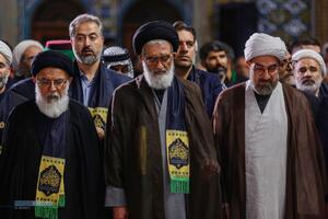 آیین شمعدان‌ در شام رحلت بانوی کرامت (س)