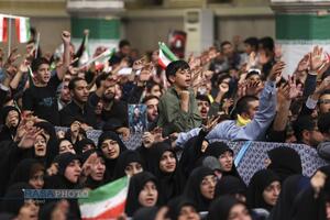 دیدار دانش‌آموزان و دانشجویان با رهبر معظم انقلاب