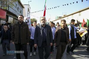 راهپیمایی یوم الله ۱۳ آبان در قم