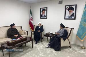 دیدار رئیس قوه قضائیه با مراجع تقلید