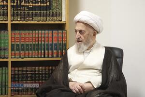 دیدار رئیس سازمان بسیج مستضعفین با مراجع تقلید و علما در قم