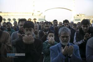 اقامه دومین نماز طلب باران در قم