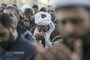 اقامه دومین نماز طلب باران در قم