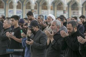 اقامه دومین نماز طلب باران در قم