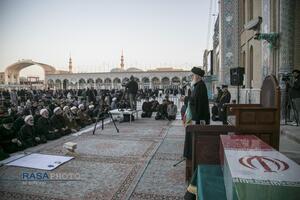 اقامه دومین نماز طلب باران در قم