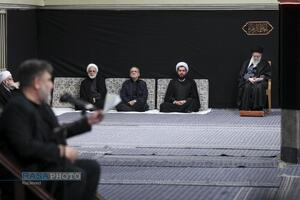 شب اول عزاداری فاطمیه ۱۴۰۴ با حضور رهبر معظم انقلاب