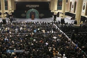 شب اول عزاداری فاطمیه ۱۴۰۴ با حضور رهبر معظم انقلاب
