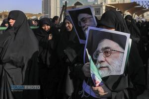 تشییع پیکر پاک ۷ شهید گمنام دفاع مقدس در قم