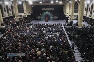 عزاداری شام شهادت حضرت فاطمةالزهرا (سلام‌الله‌علیها) در حسینیه امام خمینی (ره)