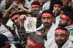 مراسم روز بسیج در حسینیه امام خمینی (ره)