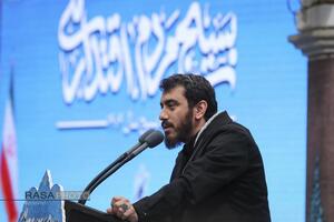 مراسم روز بسیج در حسینیه امام خمینی (ره)