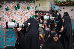 دیدار هزاران نفر از زنان و دختران با رهبر انقلاب