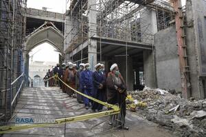 بازدید جمعی از اعضای خبرگزاری رسا و فضلاء استان مازندران از فعالیت‌های آستان قدس رضوی