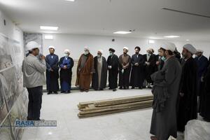 بازدید جمعی از اعضای خبرگزاری رسا و فضلاء استان مازندران از فعالیت‌های آستان قدس رضوی