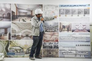 بازدید جمعی از اعضای خبرگزاری رسا و فضلاء استان مازندران از فعالیت‌های آستان قدس رضوی