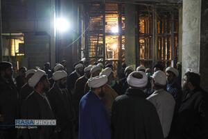 بازدید جمعی از اعضای خبرگزاری رسا و فضلاء استان مازندران از فعالیت‌های آستان قدس رضوی