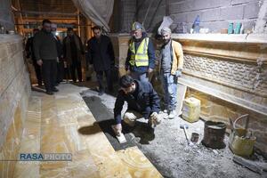 بازدید جمعی از اعضای خبرگزاری رسا و فضلاء استان مازندران از فعالیت‌های آستان قدس رضوی