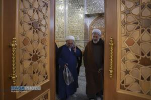 بازدید جمعی از اعضای خبرگزاری رسا و فضلاء استان مازندران از فعالیت‌های آستان قدس رضوی