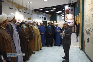 بازدید جمعی از اعضای خبرگزاری رسا و فضلاء استان مازندران از فعالیت‌های آستان قدس رضوی