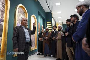 بازدید جمعی از اعضای خبرگزاری رسا و فضلاء استان مازندران از فعالیت‌های آستان قدس رضوی