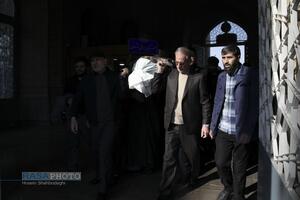 مراسم تشییع و خاکسپاری ابوالشهید حاج‌آقا عبدالله طائب