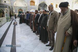 مراسم تشییع و خاکسپاری ابوالشهید حاج‌آقا عبدالله طائب