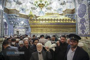 مراسم تشییع و خاکسپاری ابوالشهید حاج‌آقا عبدالله طائب