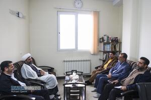 دیدار دست‌اندرکاران جشنواره ابوذر استان قم با مدیرعامل رسا