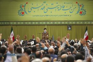 مراسم جشن میلاد حضرت صدیقه طاهره فاطمه زهرا (سلام‌الله‌علیها) با حضور رهبر انقلاب