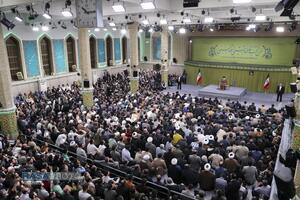 مراسم جشن میلاد حضرت صدیقه طاهره فاطمه زهرا (سلام‌الله‌علیها) با حضور رهبر انقلاب