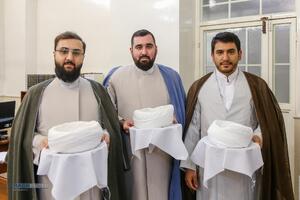 جشن سالروز میلاد حضرت زهرا (سلام‌الله‌علیها) و عمامه‌گذاری طلاب