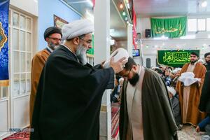 جشن سالروز میلاد حضرت زهرا (سلام‌الله‌علیها) و عمامه‌گذاری طلاب