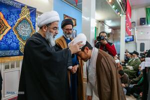 جشن سالروز میلاد حضرت زهرا (سلام‌الله‌علیها) و عمامه‌گذاری طلاب