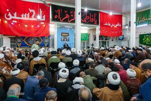 جشن سالروز میلاد حضرت زهرا (سلام‌الله‌علیها) و عمامه‌گذاری طلاب