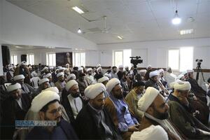 گردهمایی اساتید و طلاب مدارس علمیه بابل با حضور آیت الله مروی