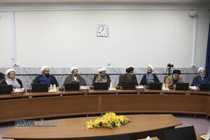 دیدار معاون و مدیران پژوهش حوزه‌های علمیه با آیت الله شب‌زنده دار